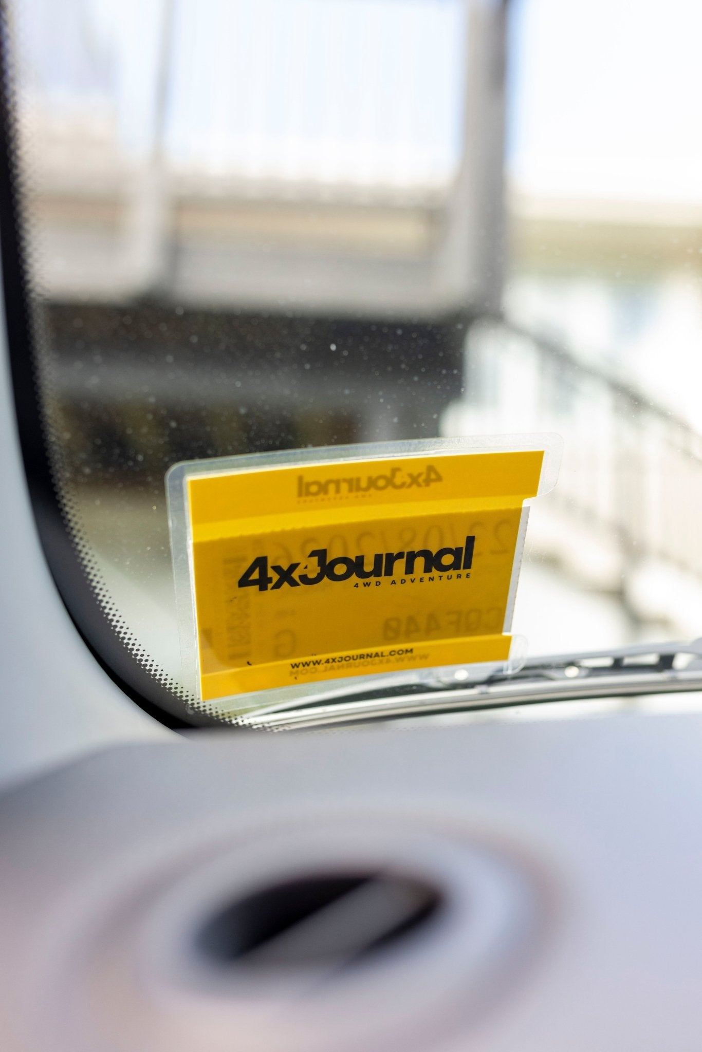 4XJournal Rego Pouch – Classic Yellow 4XJournal Logo - 4XJournal.com