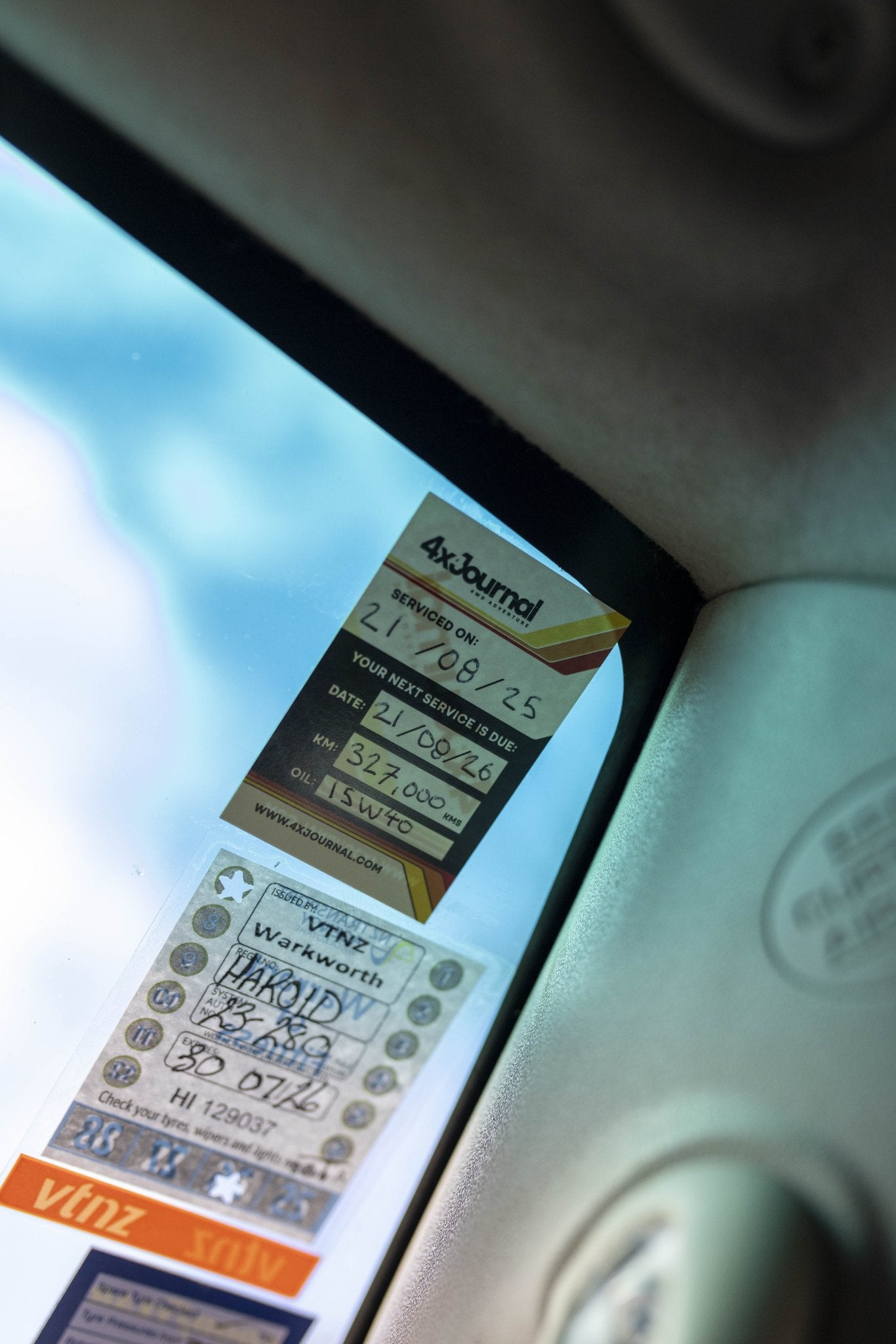 Service Stickers – Classic Toyota Design (Pack of Five) - 4XJournal.com