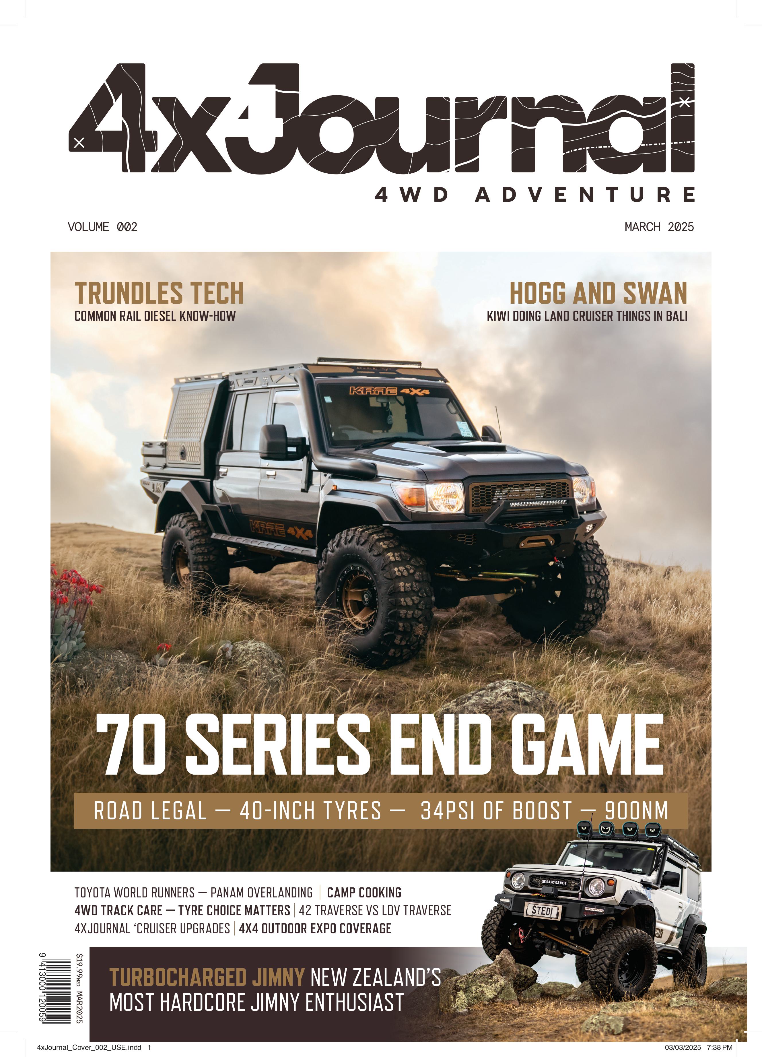 4XJournal Subscription – 4 Issues, One Year