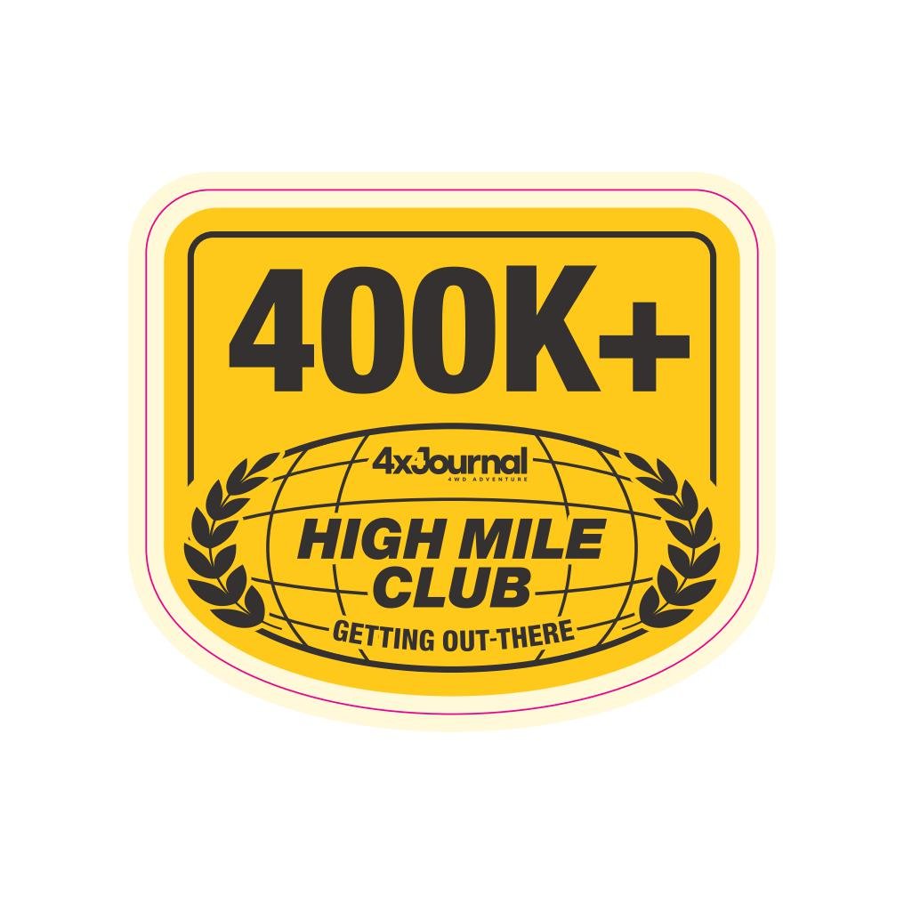 High - Mileage Hero Stickers - 4XJournal.com