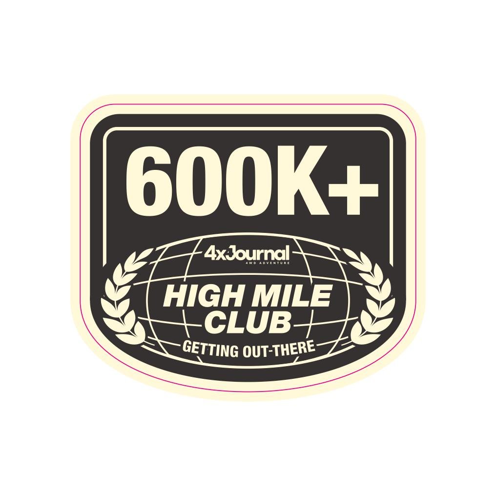 High - Mileage Hero Stickers - 4XJournal.com