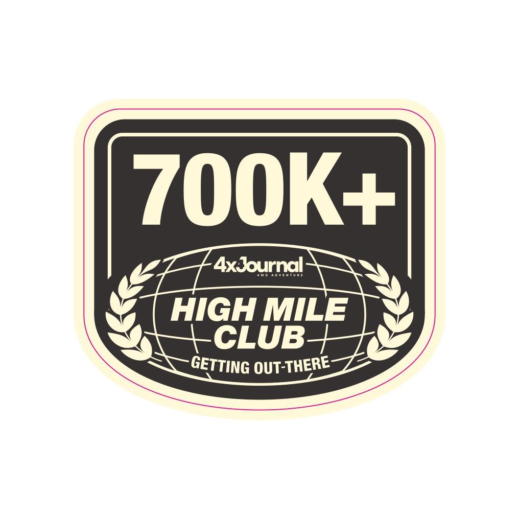 High - Mileage Hero Stickers - 4XJournal.com