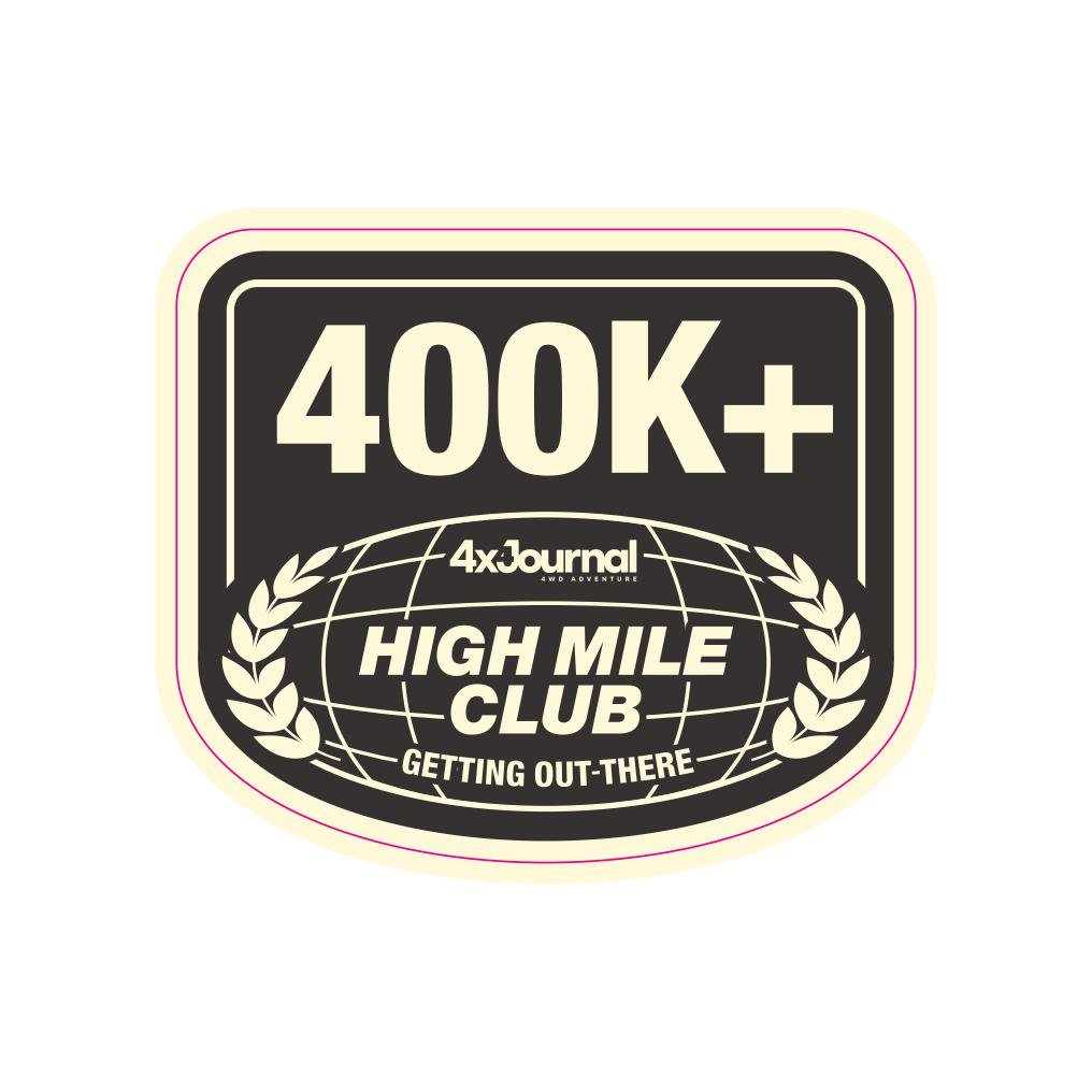 High - Mileage Hero Stickers - 4XJournal.com