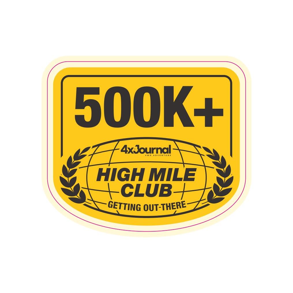 High - Mileage Hero Stickers - 4XJournal.com