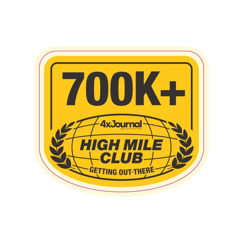High - Mileage Hero Stickers - 4XJournal.com