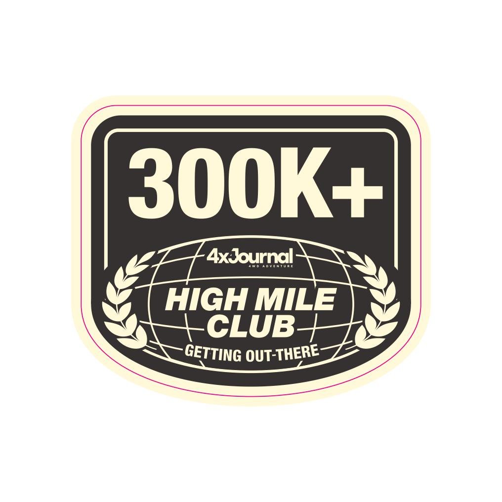 High - Mileage Hero Stickers - 4XJournal.com