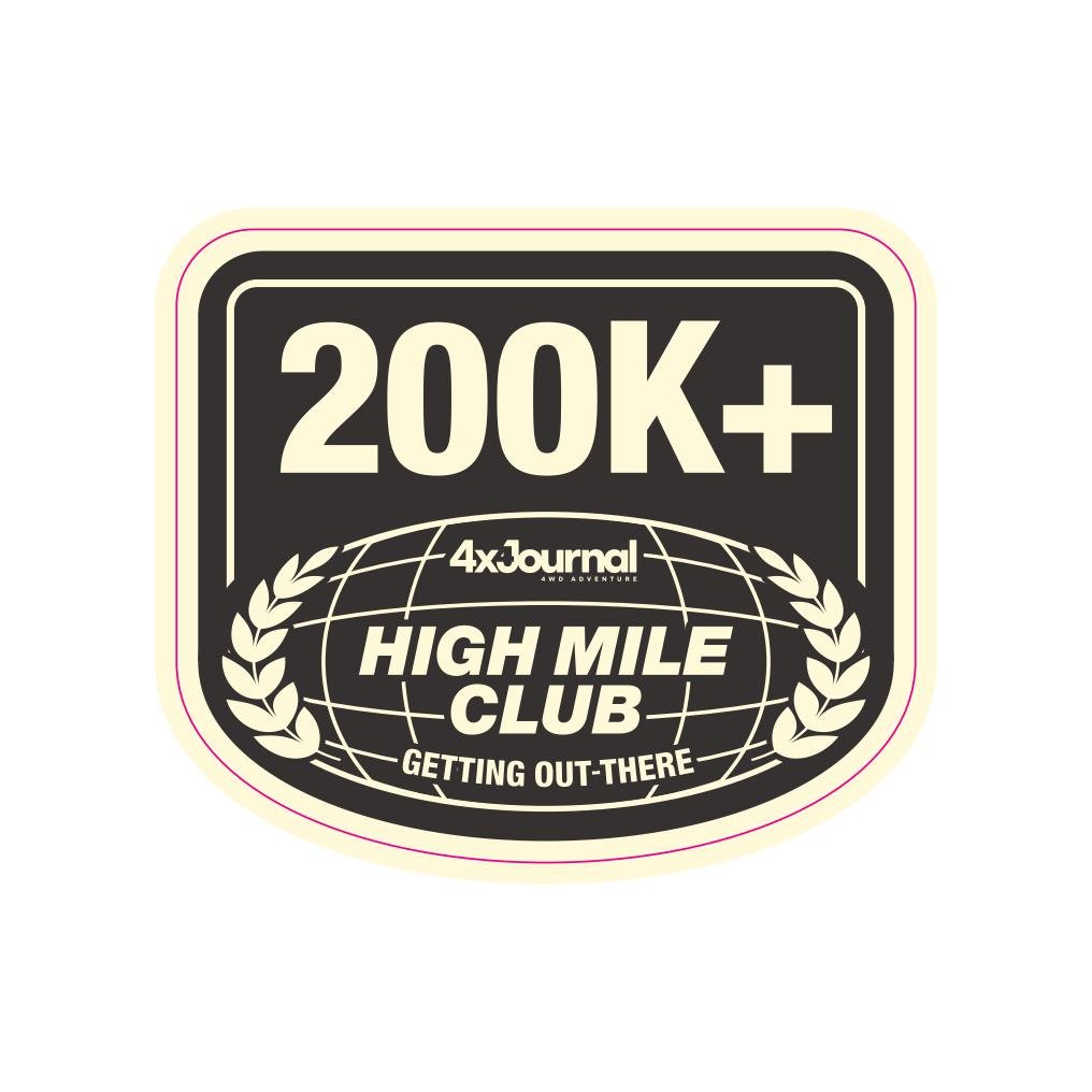 High - Mileage Hero Stickers - 4XJournal.com