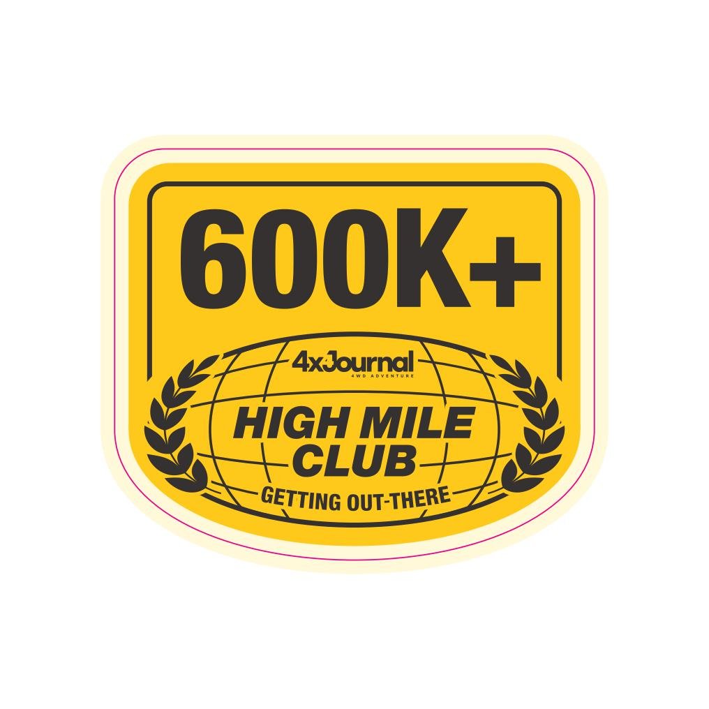 High - Mileage Hero Stickers - 4XJournal.com
