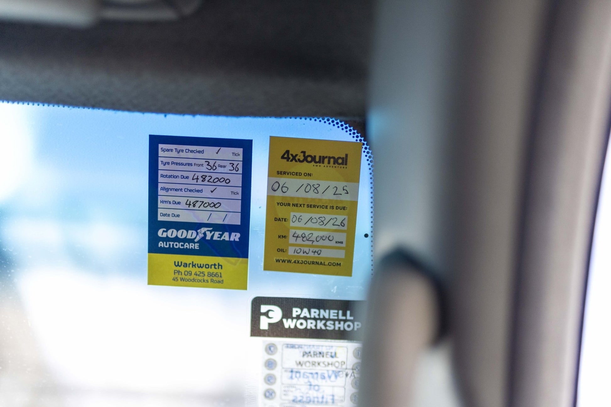 Service Stickers – 4XJournal Yellow (Pack of Five) - 4XJournal.com